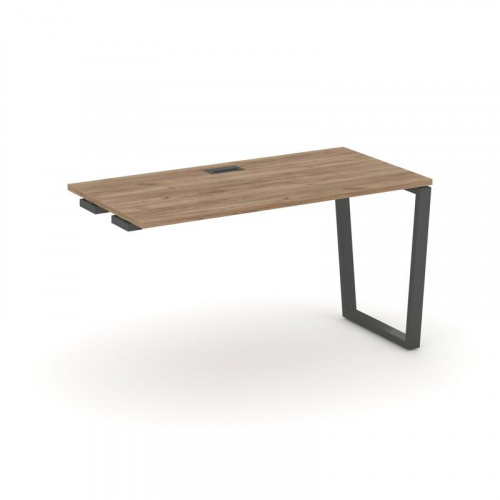 Style Project Стол-приставка к опор. элем. SN-6T2.OPRS-012 Акация Лорка/Металл Антрацит/Заглушка Пла фото 23