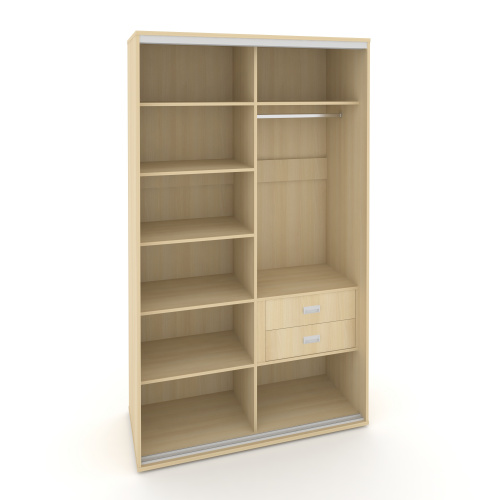 Корпус 2-х секционного шкафа высокого L=1200мм Maris SH.K2-2.1 K3