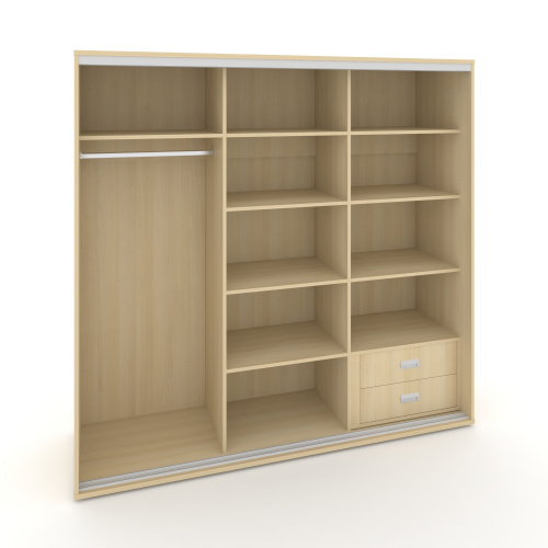 Корпус 3-х секционного шкафа низкого L=2219мм Maris SH.K3-5.2 K1 Корпус 3-х секционного шкафа низкого L=2219мм Maris SH.K3-5.2 K1