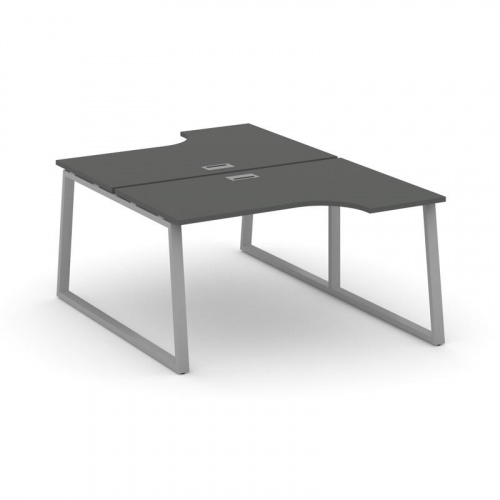 Style Project Рабочая станция эргоном. SN-6T1.DRPA-002 Акация Лорка/Металл Антрацит/Заглушка Пластик фото 18