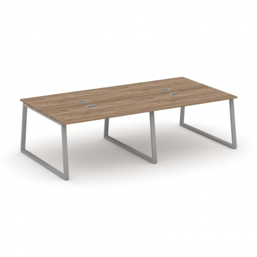 Style Project Рабочая станция 2-х сторон. SN-6T1.DRS-041 Акация Лорка/Металл Антрацит/Заглушка Пласт фото 10