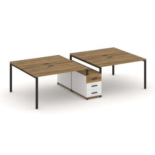 Бенч-система на 4 места с опорной тумбой Concept CN.DRS-311 фото 7 Бенч-система на 4 места с опорной тумбой Concept CN.DRS-311 фото 7