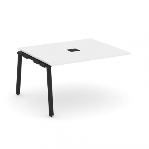 Style Project Проходной наб. элем. перег. стола SN-6A.NSPRG-033 Дуб Наварра/Металл Белый 1380*1180*7 фото 15