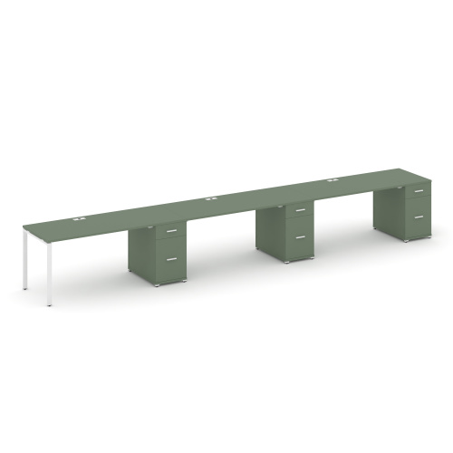 Бенч-система на 3 места с 3 опорными тумбами Concept CN.ORS-447 Бенч-система на 3 места с 3 опорными тумбами Concept CN.ORS-447