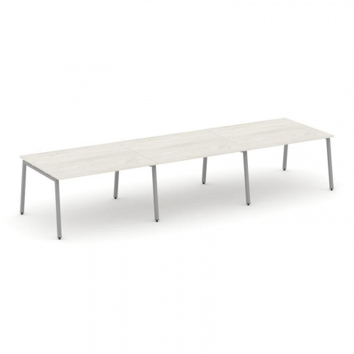 Style Project Стол переговорный SN-4A.SPRG-052.3 Белый/Металл Белый 3540*1180*750 фото 7