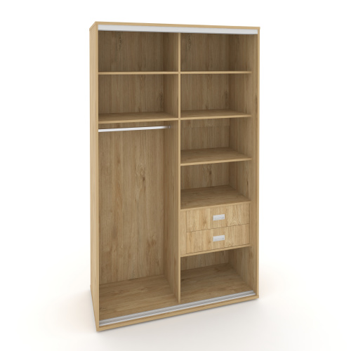 Корпус 2-х секционного шкафа высокого L=1700мм Maris SH.K2-7.1 K2 фото 6