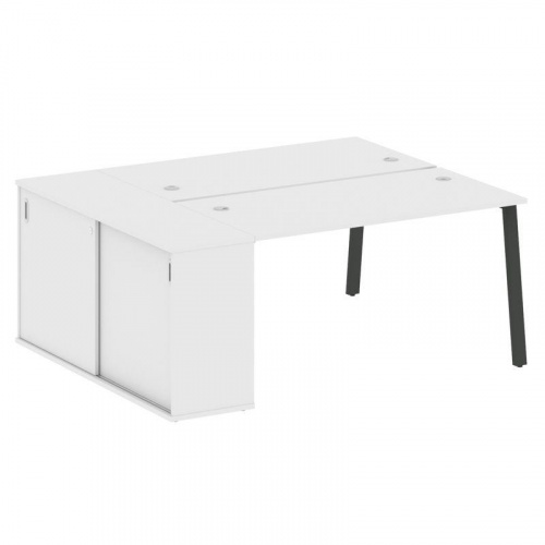 Бенч-система с шкафом-купе на А-обр. м/к Metal System БА.РС-СШК-1.3 фото 6