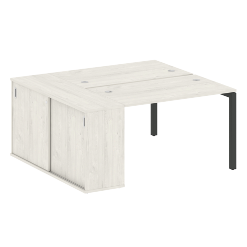 Бенч-система с шкафом-купе на П-обр. м/к Metal System Quattro 50БП.РС-СШК-1.2 фото 5 Бенч-система с шкафом-купе на П-обр. м/к Metal System Quattro 50БП.РС-СШК-1.2 фото 5