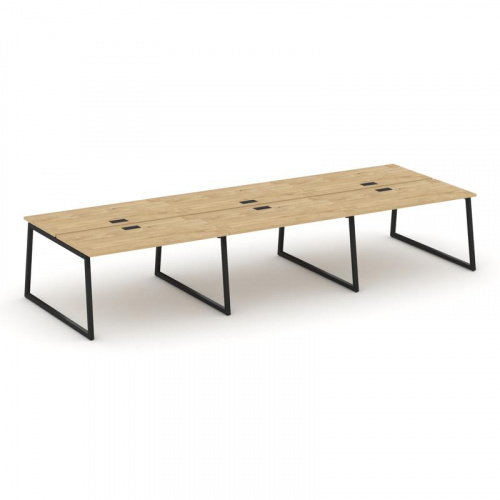 Style Project Рабочая станция 2-х сторон. SN-4T1.DRS-082 Акация Лорка/Металл Антрацит/Заглушка Пласт Style Project Рабочая станция 2-х сторон. SN-4T1.DRS-082 Акация Лорка/Металл Антрацит/Заглушка Пласт