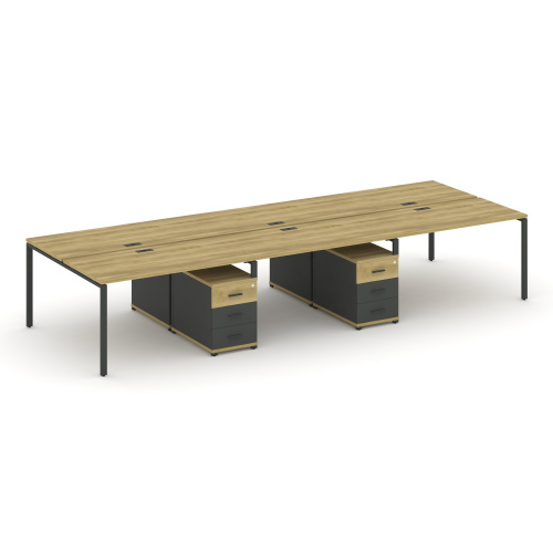 Бенч-система на 6 мест с 2 опорными тумбами Concept CN.DRS-343 фото 4 Бенч-система на 6 мест с 2 опорными тумбами Concept CN.DRS-343 фото 4