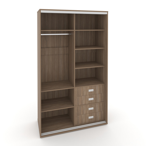 Корпус 2-х секционного шкафа высокого L=1700мм Maris SH.K2-7.1 K7 фото 5