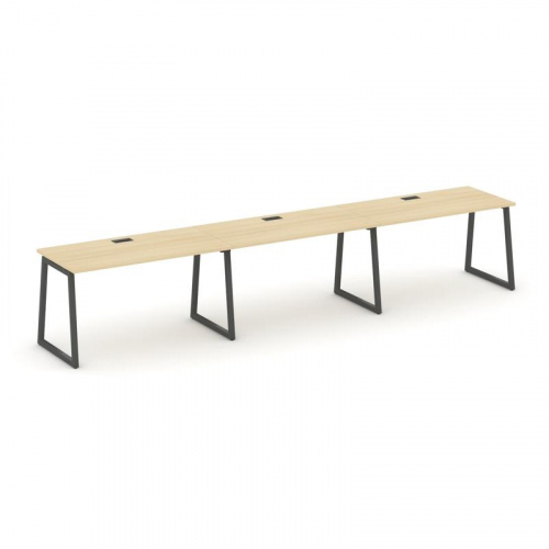 Style Project Рабочая станция 1 сторон. SN-4T1.ORS-043 Акация Лорка/Металл Антрацит/Заглушка Пластик фото 28