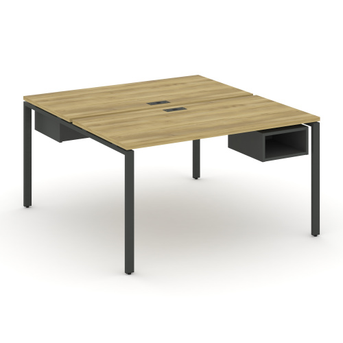 Бенч-система на 2 места с подвесными тумбами Concept CN.DRS-102 фото 3