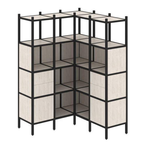 Стеллаж офисный угловой Loft VR.L-33 фото 5 Стеллаж офисный угловой Loft VR.L-33 фото 5