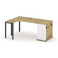 Стол эргономичный с опорным шкафом-купе Concept CN.SA-217(L)