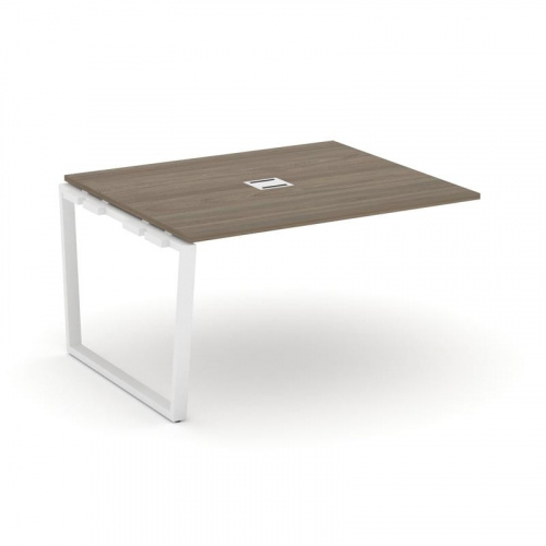 Style Project Проходной наб. элем. перег. стола SN-6T2.NSPRG-033 Акация Лорка/Металл Антрацит/Заглуш фото 15