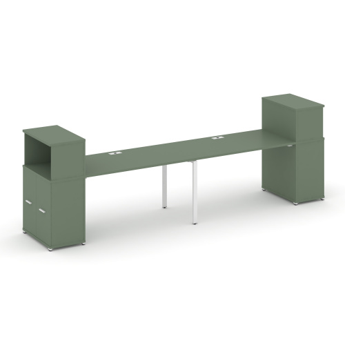 Бенч-система с опорными распашными шкафами Concept CN.ORS-225