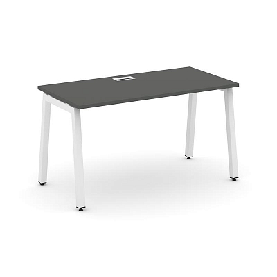 Style Project Стол письменный SN-5A.SP-003 Антрацит/Металл Белый 1380*600*750