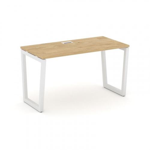 Style Project Стол письменный SN-5T2.SP-015 Акация Лорка/Металл Антрацит/Заглушка Пластик Черный 178 фото 3