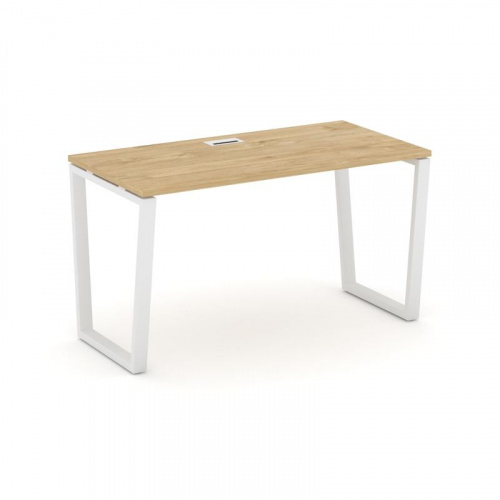 Style Project Стол письменный SN-6T2.SP-012 Акация Лорка/Металл Антрацит/Заглушка Пластик Черный 118 фото 3