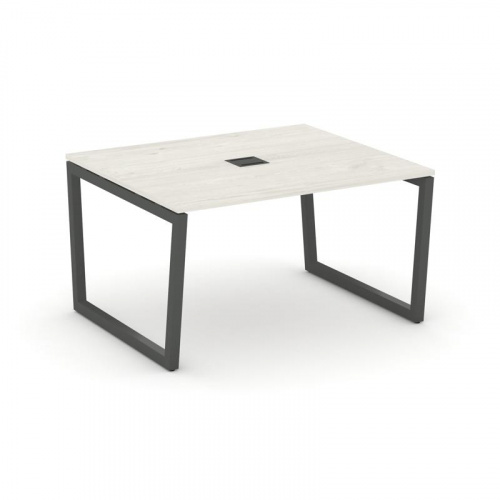 Style Project Стол переговорный SN-5T2.SPRG-032 Акация Лорка/Металл Антрацит/Заглушка Металл Антраци фото 24