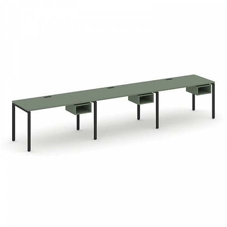 Бенч-система на 3 места с подвесными тумбами Concept CN.ORS-124