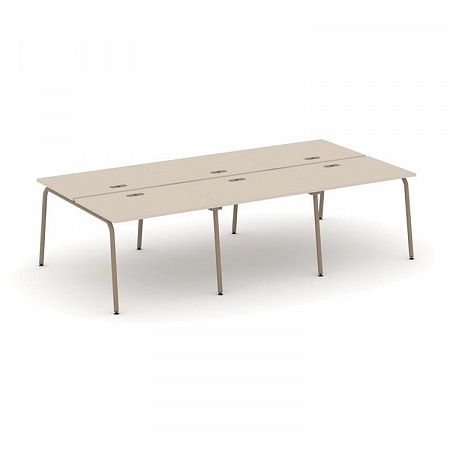 Бенч-система на 6 мест Estetica ES.D.RS-6.1-LK