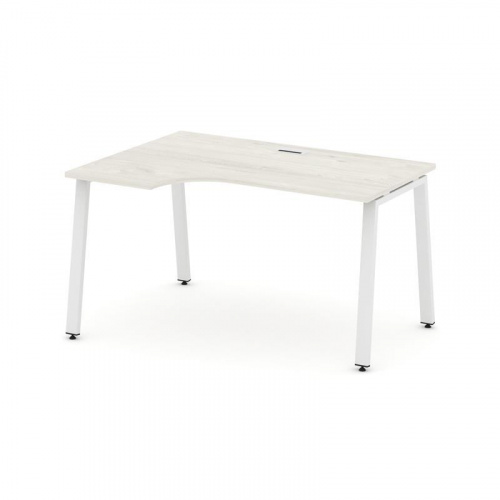 Style Project Стол рабочий эргоном. SN-6A.SPA-002(L) Дуб Наварра/Металл Белый 1580*600/980*750 фото 28 Style Project Стол рабочий эргоном. SN-6A.SPA-002(L) Дуб Наварра/Металл Белый 1580*600/980*750 фото 28