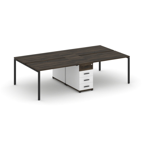 Бенч-система на 4 места с 1 опорной тумбой Concept CN.DRS-418 фото 9