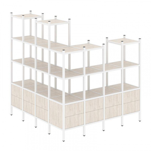 Стеллаж офисный угловой Loft VR.L-55 фото 4 Стеллаж офисный угловой Loft VR.L-55 фото 4