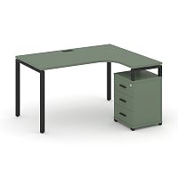 Стол эргономичный с опорной тумбой Concept CN.SA-305(R)