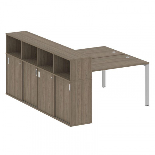 Бенч-система с шкафом-купе на П-обр. м/к Metal System БП.РС-СШК-4.3 фото 14 Бенч-система с шкафом-купе на П-обр. м/к Metal System БП.РС-СШК-4.3 фото 14