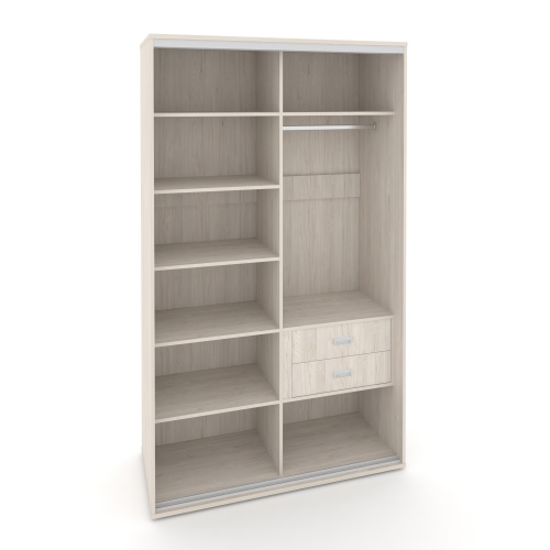 Корпус 2-х секционного шкафа высокого L=1300мм Maris SH.K2-3.1 K3 фото 4