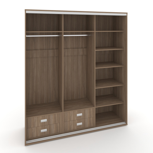 Корпус 3-х секционного шкафа высокого L=2369мм Maris SH.K3-6.1 K3 фото 6