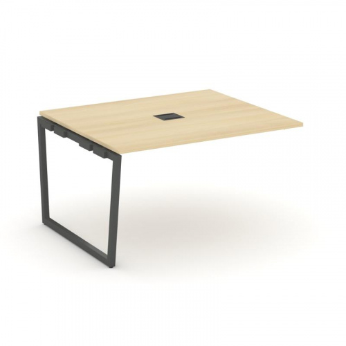 Style Project Проходной наб. элем. перег. стола SN-4T2.NSPRG-033 Акация Лорка/Металл Антрацит/Заглуш фото 28