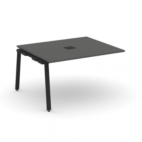 Style Project Проходной наб. элем. перег. стола SN-6A.NSPRG-033 Дуб Наварра/Металл Белый 1380*1180*7 фото 12