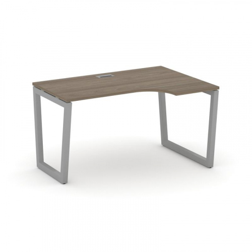 Style Project Стол рабочий эргоном. SN-5T2.SPA-021(R) Акация Лорка/Металл Антрацит/Заглушка Пластик фото 14