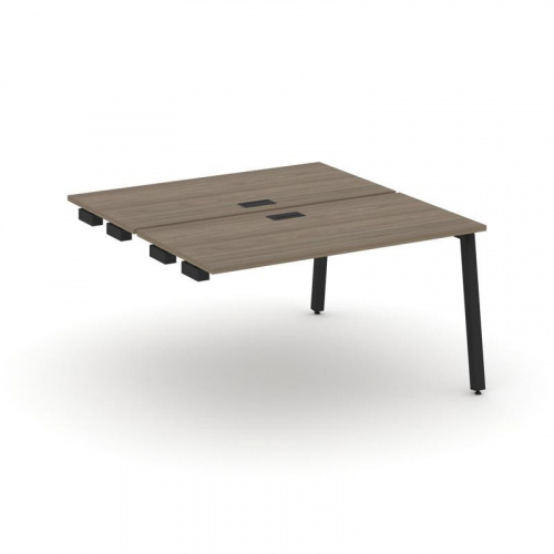 Style Project Стол-приставка к опор. элем. SN-5A.DPRS-002 Дуб Табак/Металл Белый 1180*1232*750 фото 8