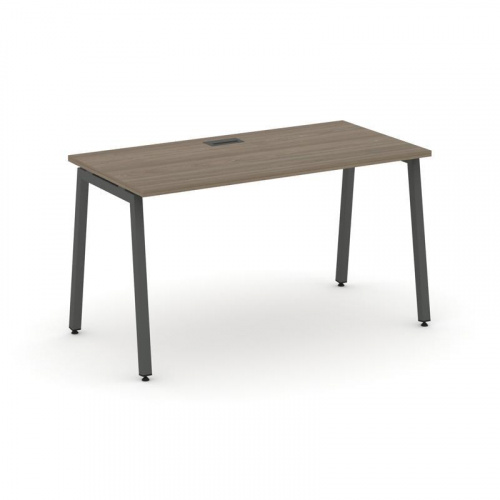 Style Project Стол письменный SN-4A.SP-012 Дуб Наварра/Металл Белый 1180*700*750 фото 20