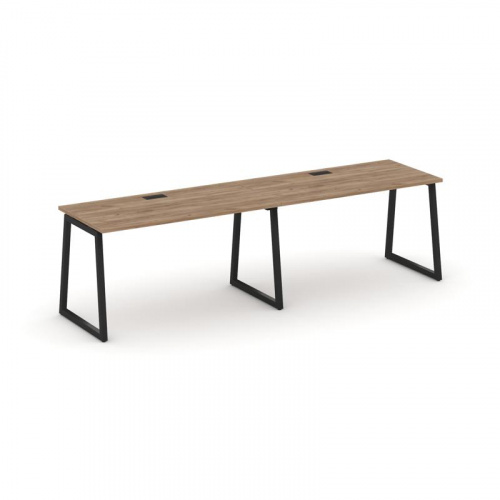 Style Project Рабочая станция 1 сторон. SN-4T1.ORS-001 Акация Лорка/Металл Антрацит/Заглушка Пластик фото 4 Style Project Рабочая станция 1 сторон. SN-4T1.ORS-001 Акация Лорка/Металл Антрацит/Заглушка Пластик фото 4