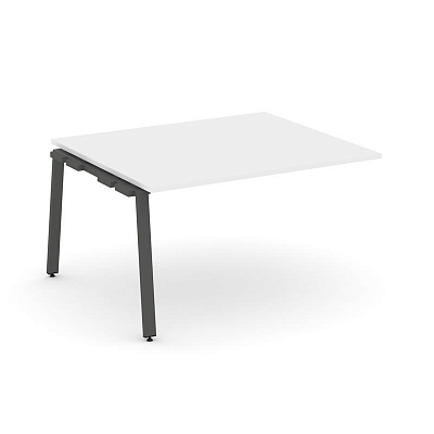 Style Project Проходной наб. элем. перег. стола SN-6A.NSPRG-034.3 Белый/Металл Антрацит 1580*1180*75