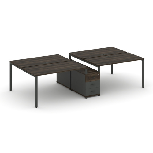 Бенч-система на 4 места с опорной тумбой Concept CN.DRS-311 фото 3 Бенч-система на 4 места с опорной тумбой Concept CN.DRS-311 фото 3