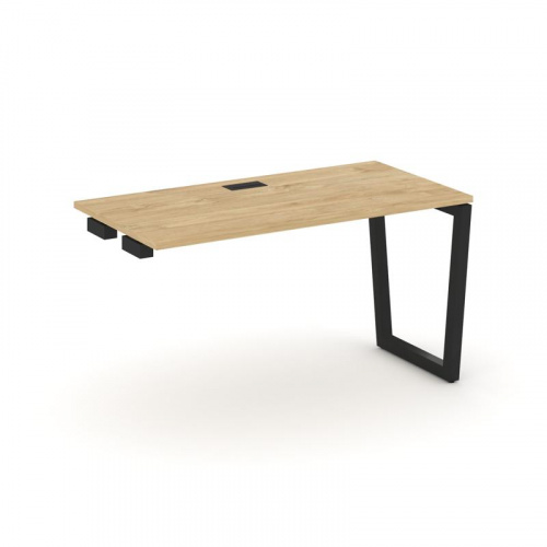 Style Project Стол-приставка к опор. элем. SN-5T2.OPRS-024 Акация Лорка/Металл Антрацит/Заглушка Пла Style Project Стол-приставка к опор. элем. SN-5T2.OPRS-024 Акация Лорка/Металл Антрацит/Заглушка Пла