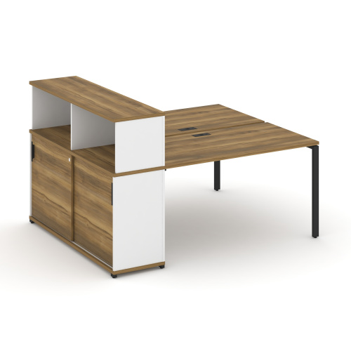 Бенч-система с опорным шкафом-купе с надставкой Concept CN.DRS-239 фото 7