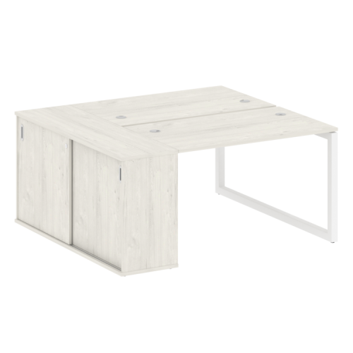 Бенч-система с шкафом-купе на О-обр. м/к Metal System Quattro 50БО.РС-СШК-1.2 фото 8