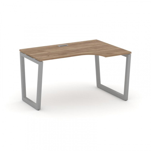 Style Project Стол рабочий эргоном. SN-5T2.SPA-021(R) Акация Лорка/Металл Антрацит/Заглушка Пластик фото 10