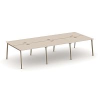 Бенч-система на 6 мест Estetica ES.D.RS-6.2-LP