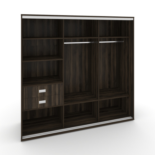 Корпус 3-х секционного шкафа низкого L=2519мм Maris SH.K3-7.2 K6 фото 3