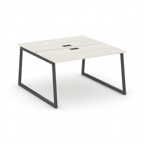 Style Project Рабочая станция 2-х сторон. SN-4T1.DRS-004 Акация Лорка/Металл Антрацит/Заглушка Пласт фото 9