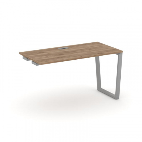 Style Project Стол-приставка к опор. элем. SN-6T2.OPRS-012 Акация Лорка/Металл Антрацит/Заглушка Пла фото 10